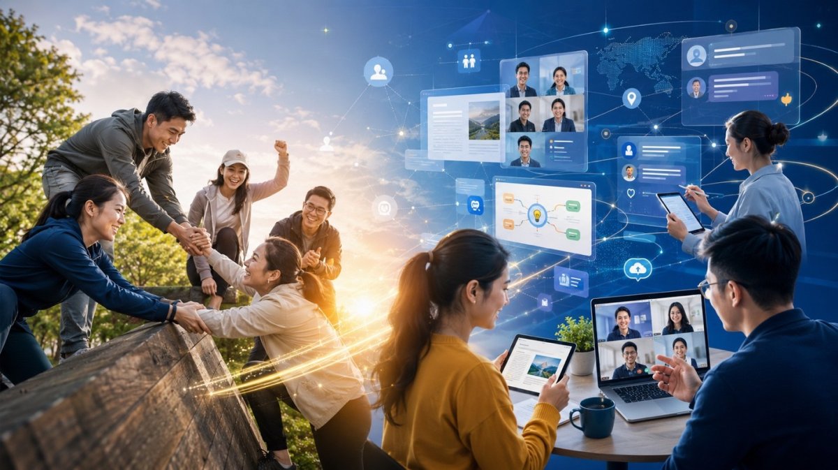 Từ Team Building đến Digital Community: Kết nối con người trong không gian số
