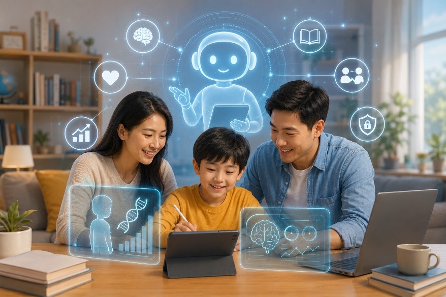 Làm cha mẹ trong thời đại công nghệ 5.0: Chuyển đổi tư duy để nuôi dạy con hiệu quả hơn với sự đồng hành của trí tuệ nhân tạo
